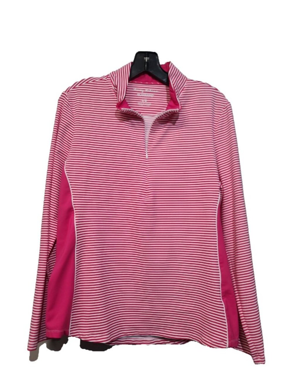 Tommy Bahama Aubrey Stripe IslandZone Half-Zip Sweatshirt L